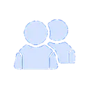 Co Leader paired silhouettes insignia